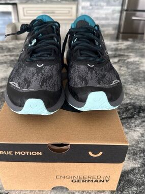 True Motion running shoes engineered in Germany
